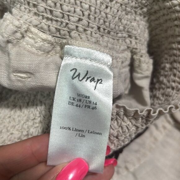 Wrap London Linen Shorts - Picture 4 of 5